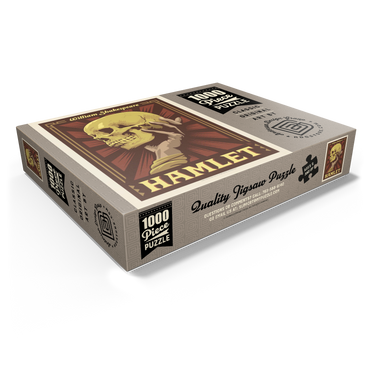 Hamlet: William Shakespeare, Vintage Poster 1000 Jigsaw Puzzle box view1