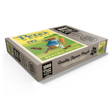 The Tale Of Peter Rabbit: Beatrix Potter, Vintage Poster 1000 Jigsaw Puzzle box view1