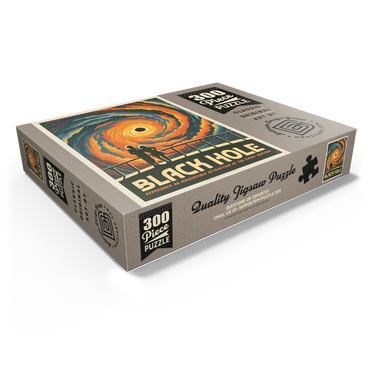 Black Hole: An Irresistible Attraction, Vintage Poster 300 Jigsaw Puzzle box view1