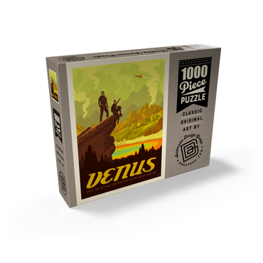 Venus: Hot Springs, Vintage Poster 1000 Jigsaw Puzzle box view2