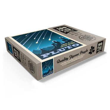 Pluto: Meteor Showers, Vintage Poster 100 Jigsaw Puzzle box view1