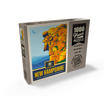 New Hampshire: The Granite State 1000 Jigsaw Puzzle box view2