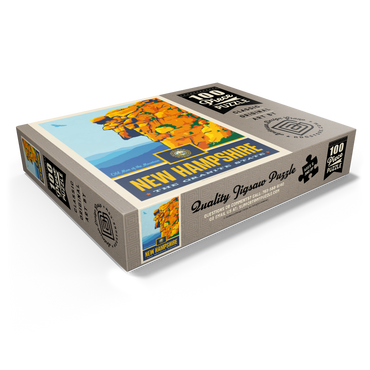 New Hampshire: The Granite State 100 Jigsaw Puzzle box view1