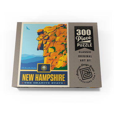 New Hampshire: The Granite State 300 Jigsaw Puzzle box view3