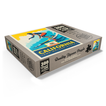 California: The Golden State (Surfer) 300 Jigsaw Puzzle box view1