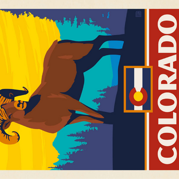 Colorado: The Centennial State 100 Jigsaw Puzzle 3D Modell