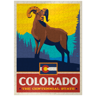 puzzleplate Colorado: The Centennial State 300 Jigsaw Puzzle