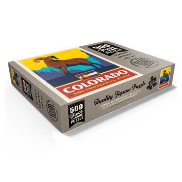 Colorado: The Centennial State 500 Jigsaw Puzzle box view1