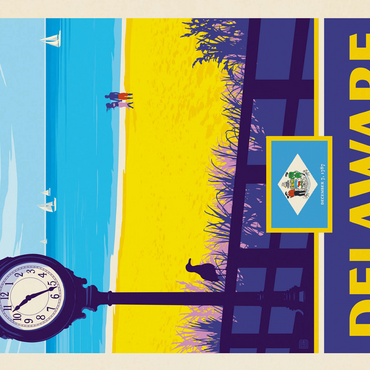 Delaware: The First State 500 Jigsaw Puzzle 3D Modell
