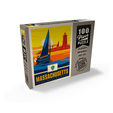 Massachusetts: The Bay State 100 Jigsaw Puzzle box view2