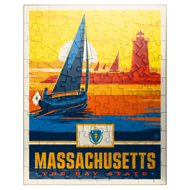 puzzleplate Massachusetts: The Bay State 100 Jigsaw Puzzle