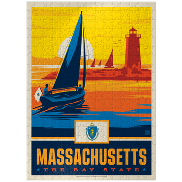 puzzleplate Massachusetts: The Bay State 300 Jigsaw Puzzle