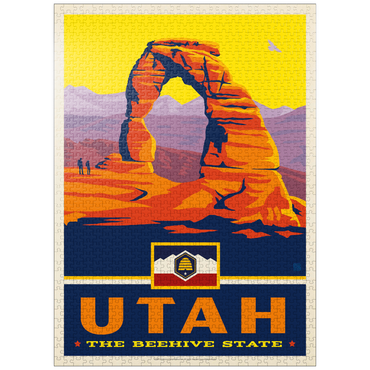 puzzleplate Utah: The Beehive State 1000 Jigsaw Puzzle