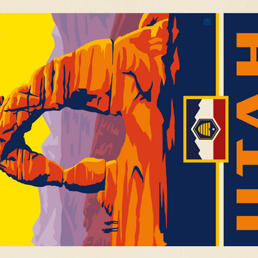 Utah: The Beehive State 500 Jigsaw Puzzle 3D Modell