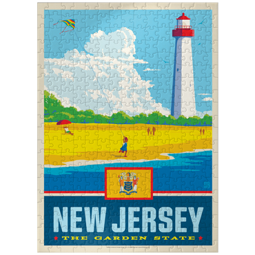 puzzleplate New Jersey: The Garden State 300 Jigsaw Puzzle