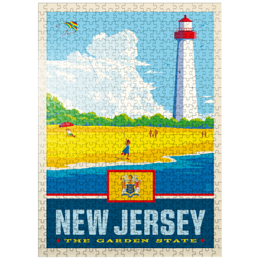 puzzleplate New Jersey: The Garden State 500 Jigsaw Puzzle