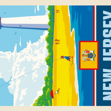 New Jersey: The Garden State 500 Jigsaw Puzzle 3D Modell