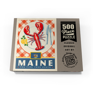 Maine: The Pine Tree State 500 Jigsaw Puzzle box view3