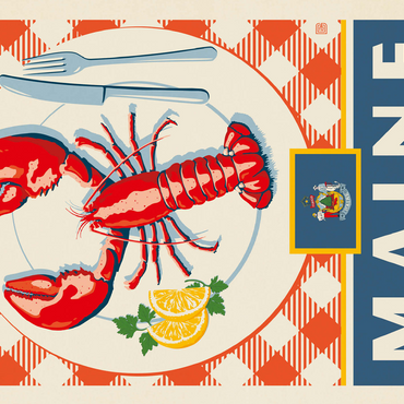 Maine: The Pine Tree State 500 Jigsaw Puzzle 3D Modell