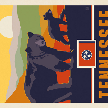 Tennessee: The Volunteer State 1000 Jigsaw Puzzle 3D Modell