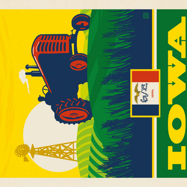 Iowa: The Hawkeye State 100 Jigsaw Puzzle 3D Modell