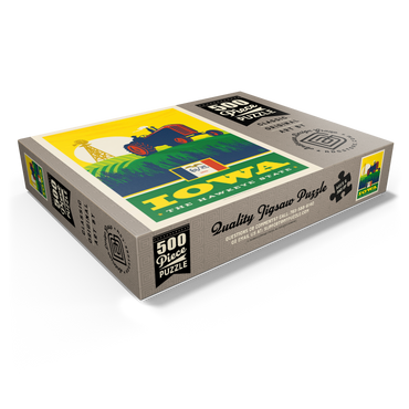 Iowa: The Hawkeye State 500 Jigsaw Puzzle box view1