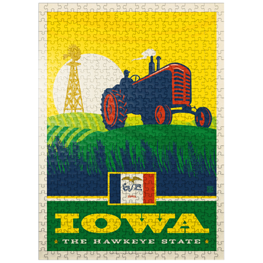 puzzleplate Iowa: The Hawkeye State 500 Jigsaw Puzzle