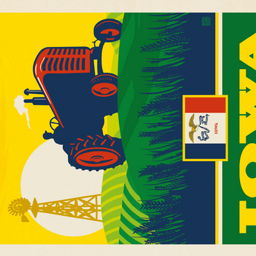 Iowa: The Hawkeye State 500 Jigsaw Puzzle 3D Modell