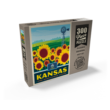 Kansas: The Sunflower State 300 Jigsaw Puzzle box view2