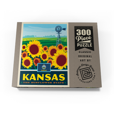 Kansas: The Sunflower State 300 Jigsaw Puzzle box view3