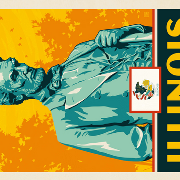 Illinois: The Prairie State 500 Jigsaw Puzzle 3D Modell