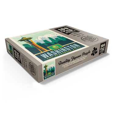 Washington: The Evergreen State 100 Jigsaw Puzzle box view1