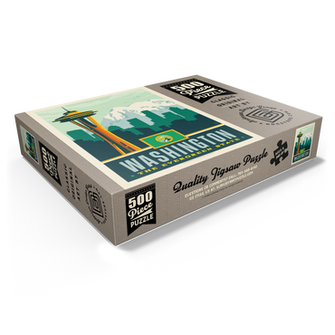 Washington: The Evergreen State 500 Jigsaw Puzzle box view1