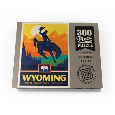 Wyoming: The Cowboy State 300 Jigsaw Puzzle box view3