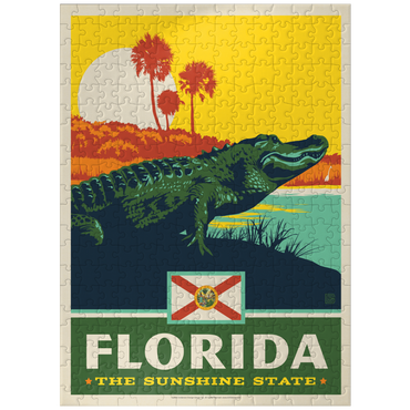 puzzleplate Florida: The Sunshine State 300 Jigsaw Puzzle
