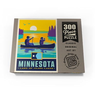 Minnesota: Land of 10,000 Lakes 300 Jigsaw Puzzle box view3