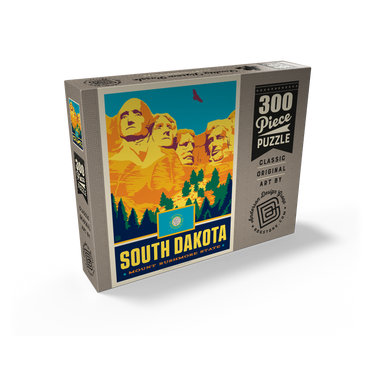 South Dakota: Mount Rushmore State 300 Jigsaw Puzzle box view2