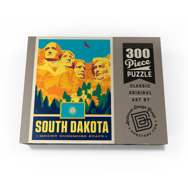 South Dakota: Mount Rushmore State 300 Jigsaw Puzzle box view3