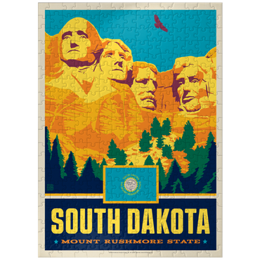 puzzleplate South Dakota: Mount Rushmore State 300 Jigsaw Puzzle