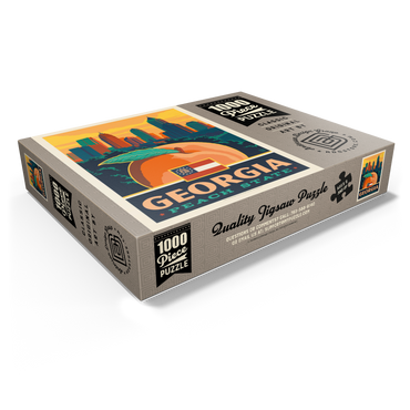 Georgia: Peach State 1000 Jigsaw Puzzle box view1