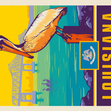 Louisiana: The Pelican State 500 Jigsaw Puzzle 3D Modell