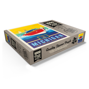 Michigan: The Great Lakes State 1000 Jigsaw Puzzle box view1