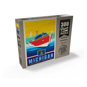 Michigan: The Great Lakes State 300 Jigsaw Puzzle box view2
