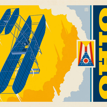 Ohio: The Birthplace of Aviation 1000 Jigsaw Puzzle 3D Modell