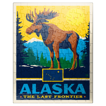 puzzleplate Alaska: The Last Frontier 100 Jigsaw Puzzle