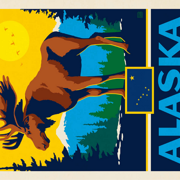 Alaska: The Last Frontier 100 Jigsaw Puzzle 3D Modell