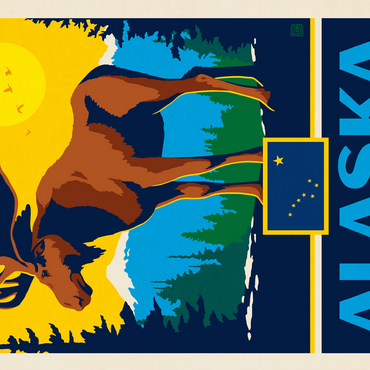 Alaska: The Last Frontier 500 Jigsaw Puzzle 3D Modell