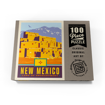 New Mexico: Land of Enchantment 100 Jigsaw Puzzle box view3