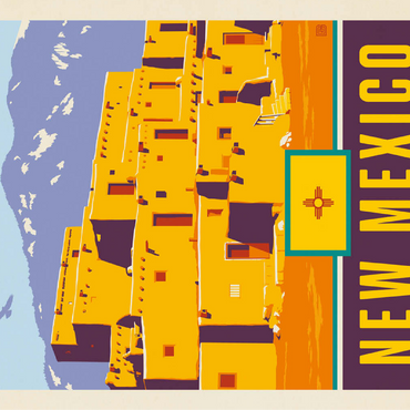 New Mexico: Land of Enchantment 100 Jigsaw Puzzle 3D Modell