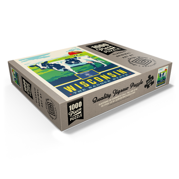 Wisconsin: The Badger State 1000 Jigsaw Puzzle box view1
